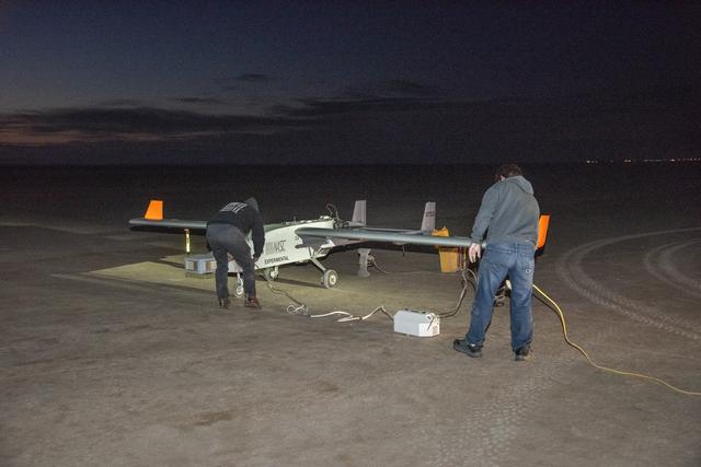 NASA image: The TigerShark Unmanned Aircraft