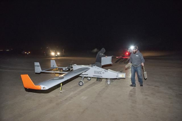 NASA image: The TigerShark Unmanned Aircraft