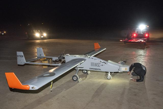 NASA image: The TigerShark Unmanned Aircraft