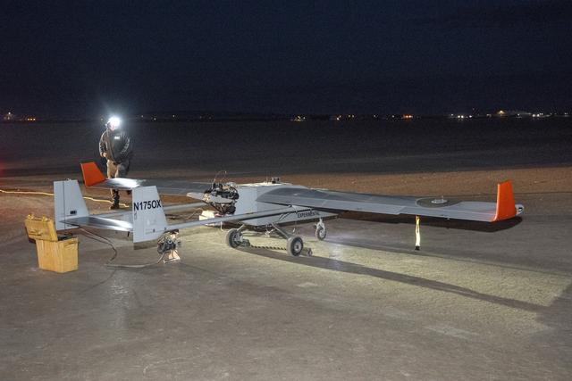 NASA image: The TigerShark Unmanned Aircraft