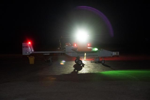 NASA image: The TigerShark Unmanned Aircraft