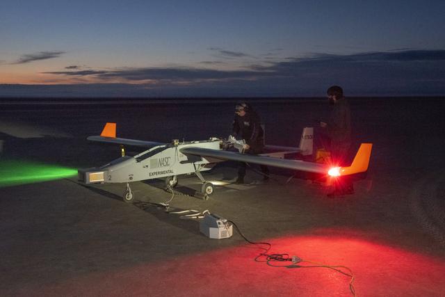 NASA image: The TigerShark Unmanned Aircraft