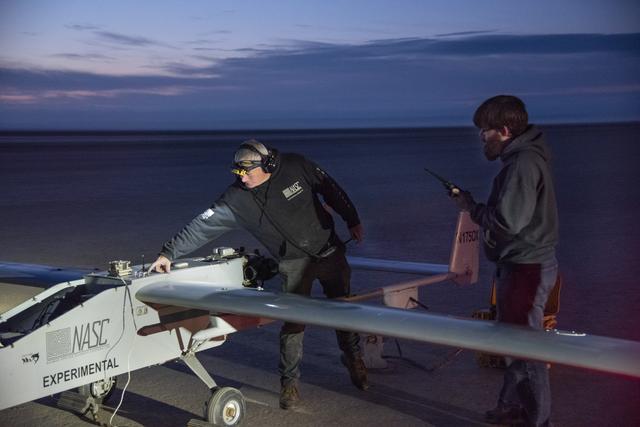 NASA image: The TigerShark Unmanned Aircraft