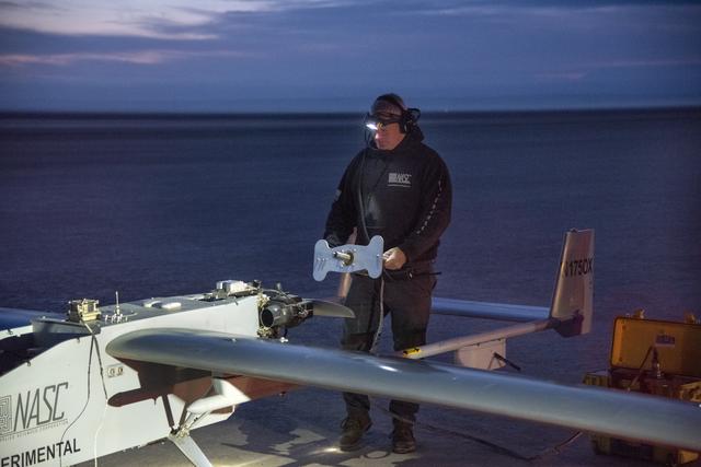NASA image: The TigerShark Unmanned Aircraft