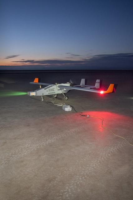 NASA image: The TigerShark Unmanned Aircraft