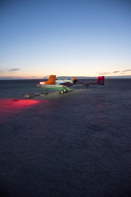 NASA image: The TigerShark Unmanned Aircraft