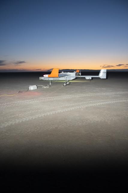 NASA image: The TigerShark Unmanned Aircraft