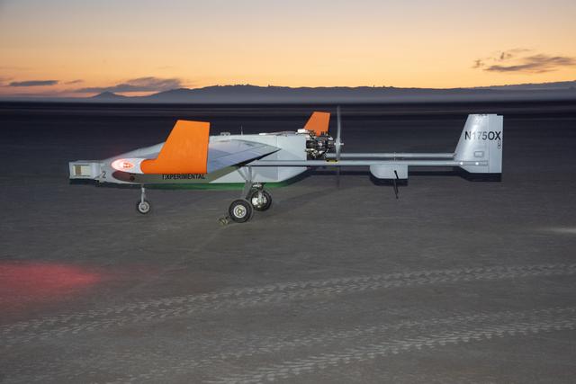 NASA image: The TigerShark Unmanned Aircraft