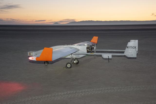 NASA image: The TigerShark Unmanned Aircraft