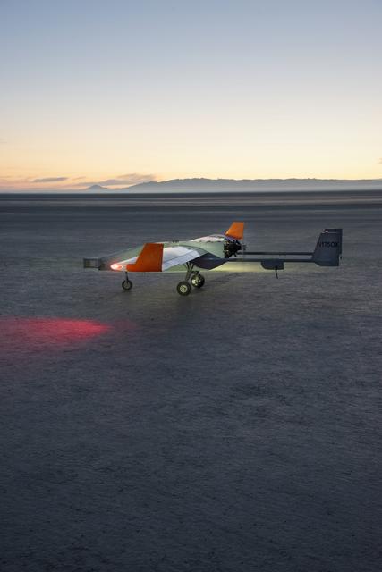 NASA image: The TigerShark Unmanned Aircraft