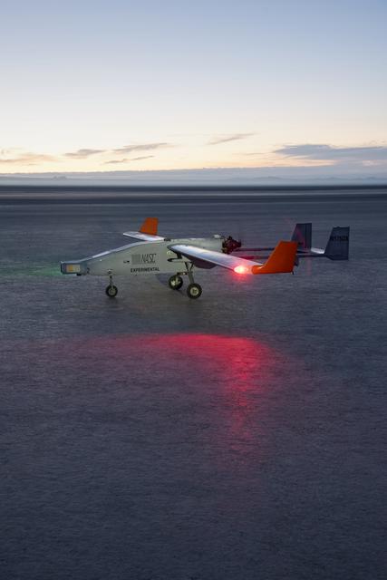 NASA image: The TigerShark Unmanned Aircraft