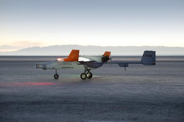 NASA image: The TigerShark Unmanned Aircraft