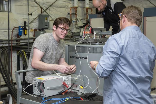 NASA image: Engineers Prepare X-57 Cruise Motor Controller for Vibration Testing