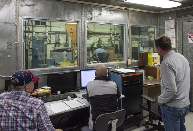 NASA image: X-57 Cruise Motor Controller Undergoes Vibration Testing