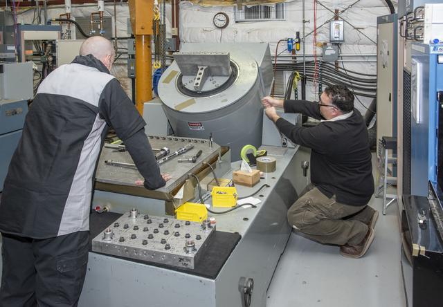 NASA image: Engineers Prepare X-57 Cruise Motor Controller for Vibration Testing