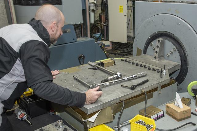 NASA image: Engineers Prepare X-57 Cruise Motor Controller for Vibration Testing