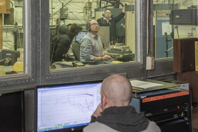 NASA image: X-57 Cruise Motor Controller Undergoes Vibration Testing