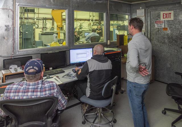 NASA image: X-57 Cruise Motor Controller Undergoes Vibration Testing