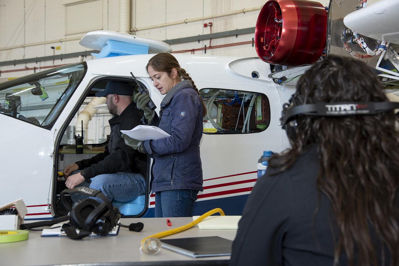 Telemetry testing begins on the X-57 Maxwell, NASA’s first all-electric X-plane, as the operations crew at NASA’s Armstrong Flight Research Center records the results. Telemetry testing is a critical phase in X-57’s functional test series. In addition to confirming the ability of the X-57 aircraft to transmit speed, altitude, direction, and location to teams on the ground, telemetry testing also confirms the ability to transmit mission-critical-data, such as voltage, power consumption, and structural integrity. X-57’s goal is to help set certification standards for emerging electric aircraft markets.