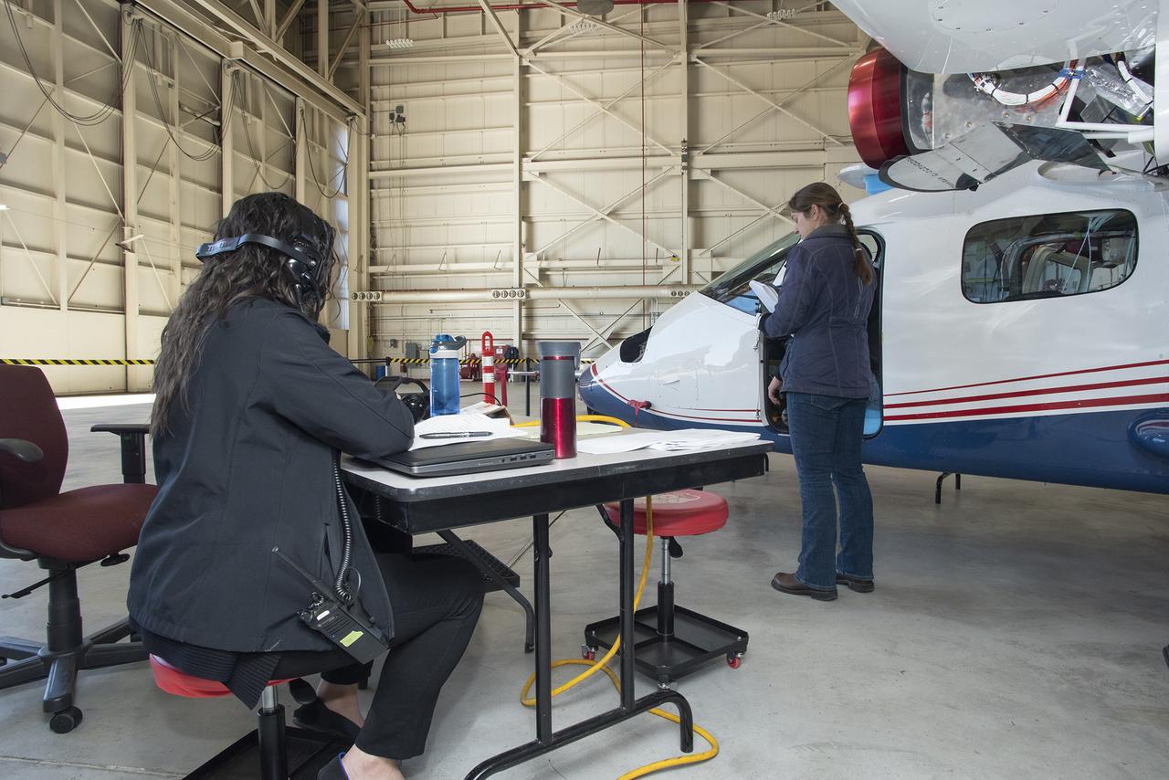 NASA engineers put the X-57 Maxwell, NASA's first all-electric X-plane, through its initial telemetry tests at NASA's Armstrong Flight Research Center in California, testing the aircraft's ability to transmit data to teams on the ground. The data is packaged and transmitted down to ground assets, where it's decoded into a format that can be presented to a flight control team to look at screens in real time for flight operations. X-57's goal is to help set certification standards for emerging electric aircraft markets.