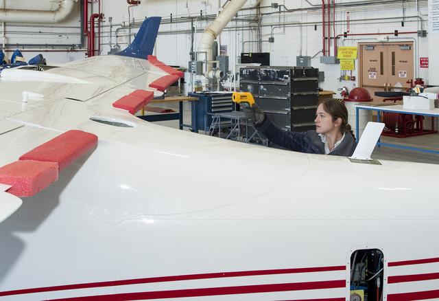 NASA image: X-57 Undergoes Initial Telemetry Testing