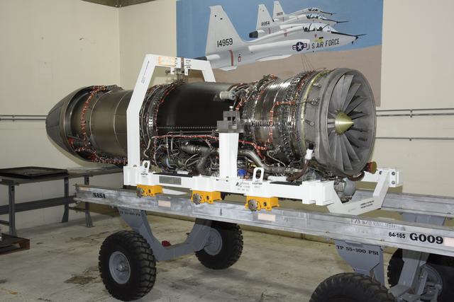 NASA image: X-59 Engine Delivered to NASA Armstrong