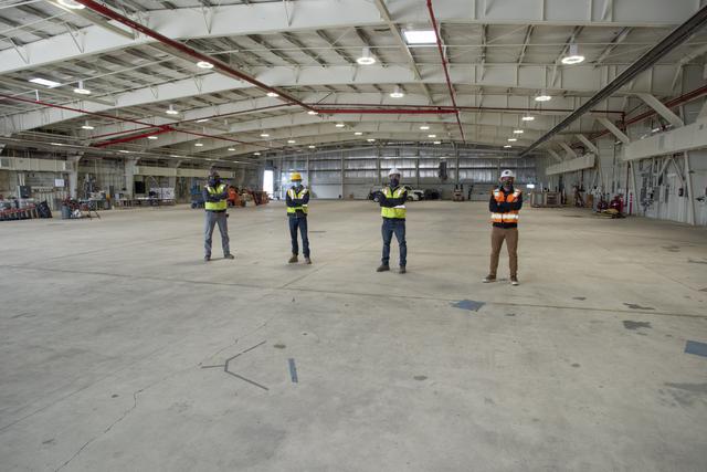 NASA image: Work Continues on Future X-59 Home