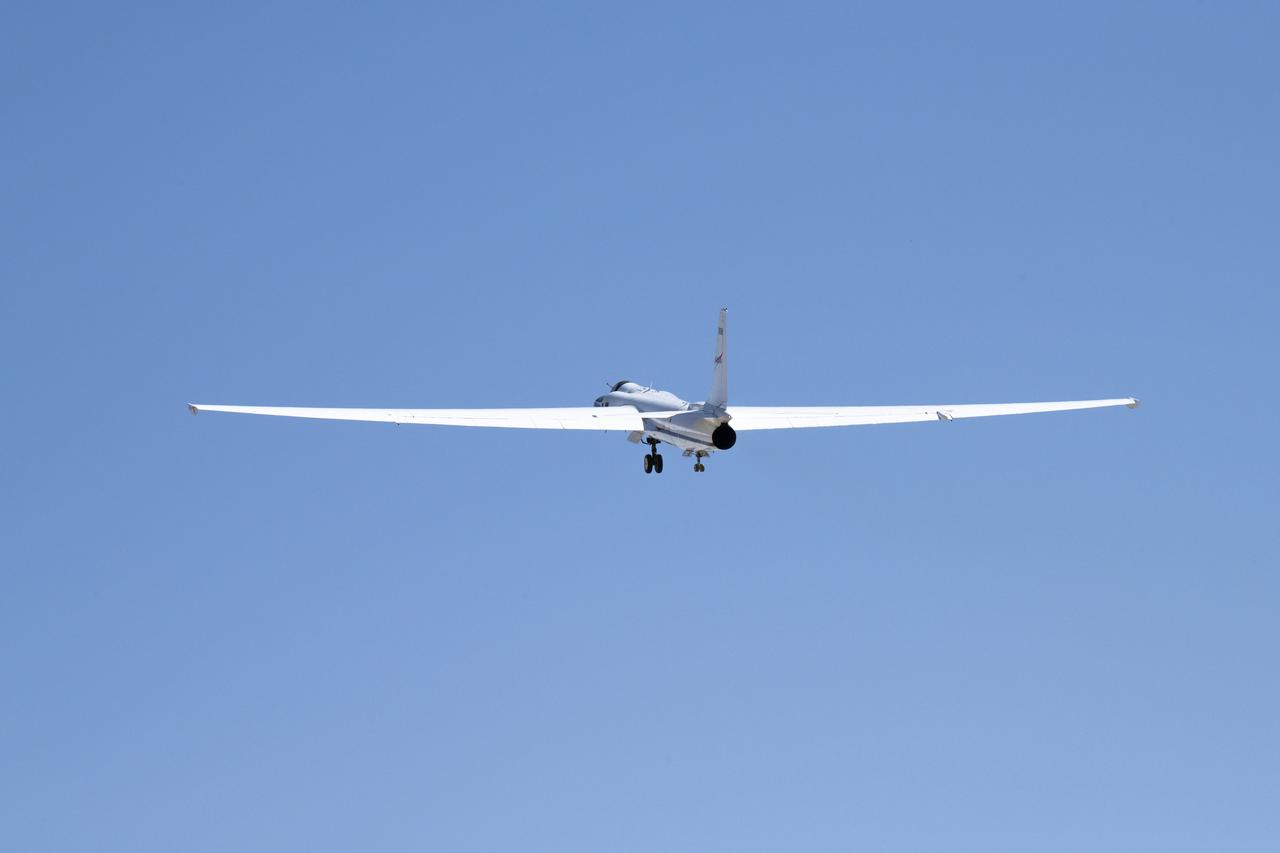 NASAâ€™s ER-2 No. 806 returns to flying high-altitude on April 7, 2022, after three years of heavy maintenance. NASA Armstrong operates two ER-2 aircraft to collect information about Earth resources, celestial observations, atmospheric chemistry and dynamics, and oceanic processes.