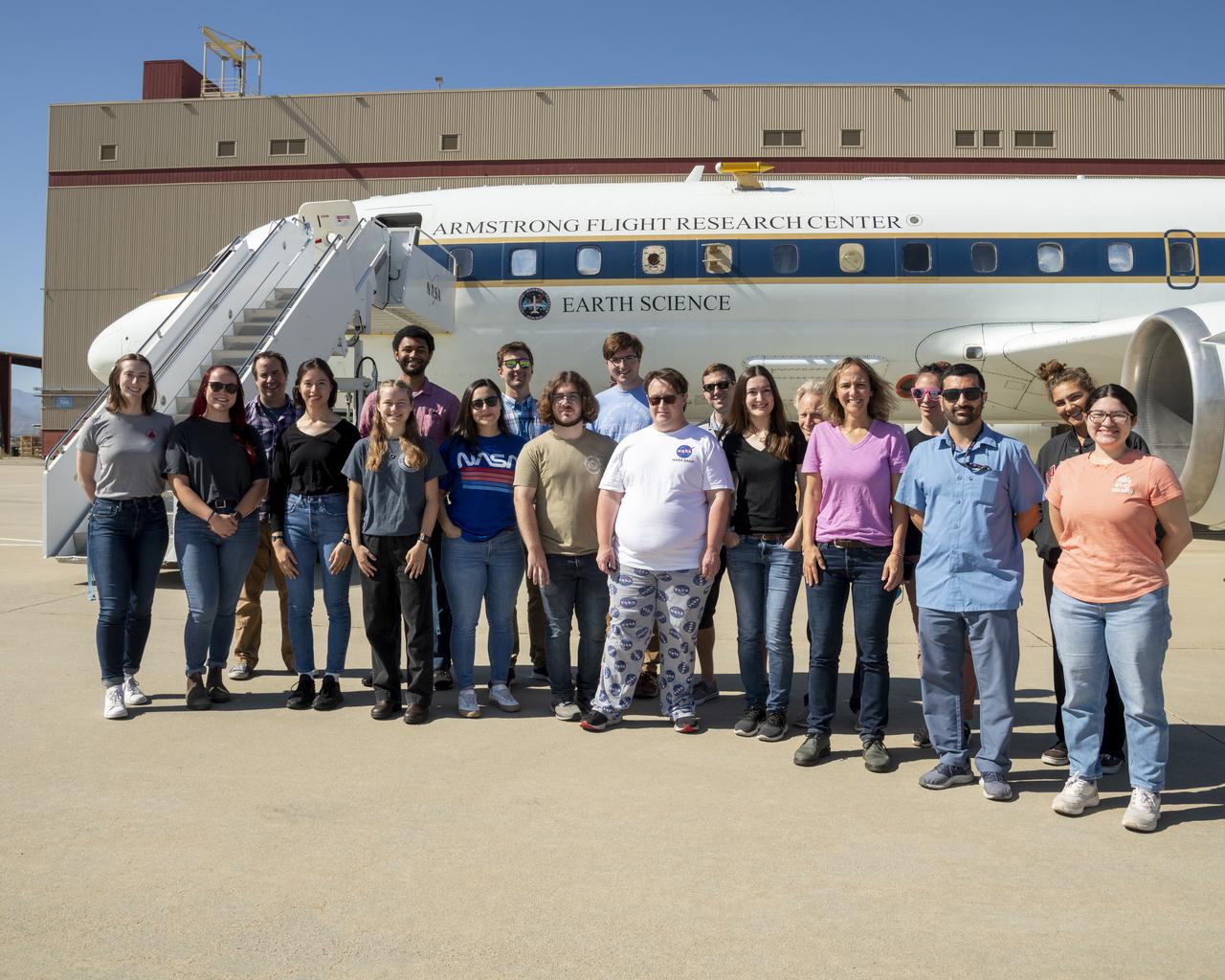 NASA’s Student Airborne Research Program invites Dr. Ann Marie Carlton, Professor of Chemistry at the University of California, Irvine and White House Office of Science and Technology Policy fellow, to fly aboard the DC-8 to measure air quality on June 23, 2022. 