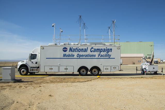 NASA image: Advanced Air Mobility National Campaign Upgrades Mobile Operations Facility with Decals and Modifications