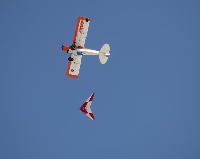 NASA image: Magnetic Release Mechanism Succeeds in Flight