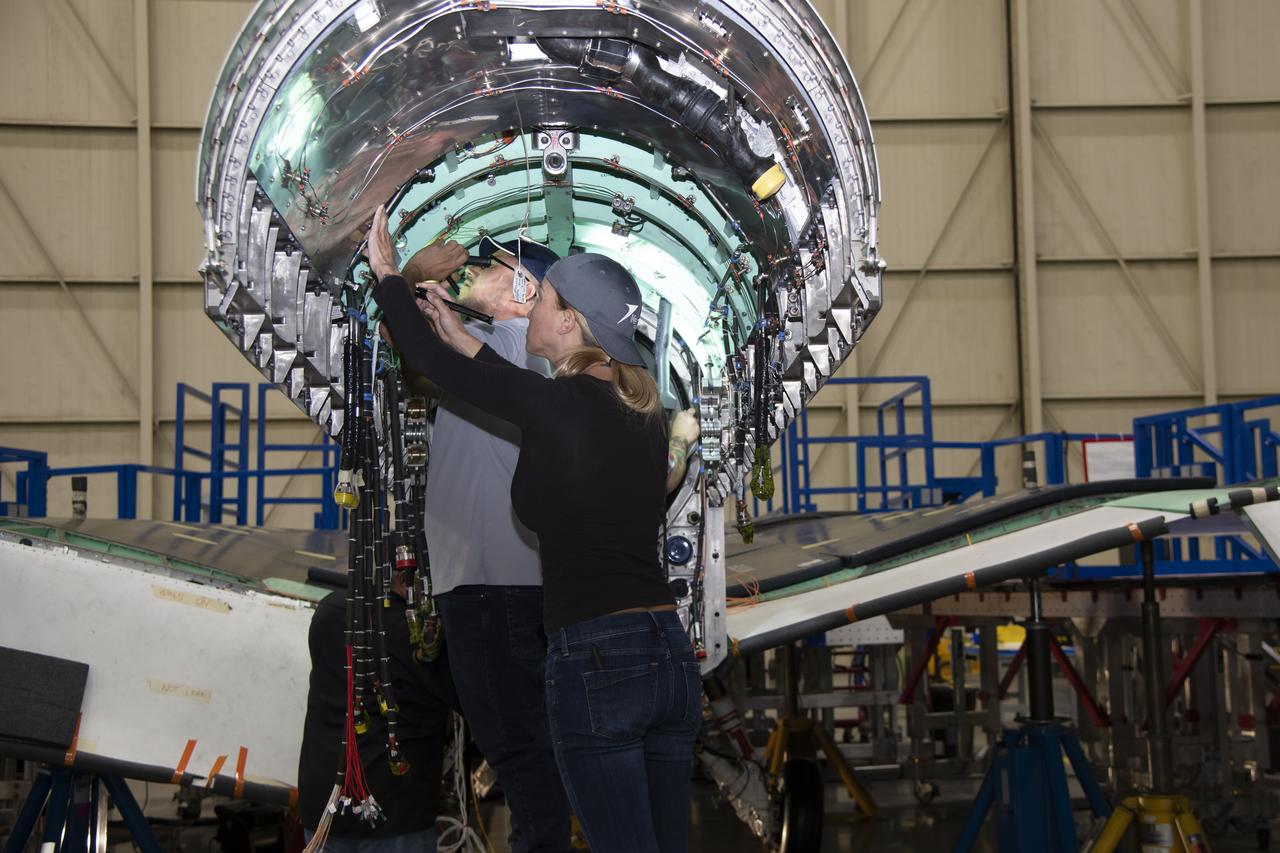 The engine that will power NASAâ€™s quiet supersonic X-59 in flight is installed, marking a major milestone in the experimental aircraftâ€™s journey toward first flight. The installation of the F414-GE-100 engine at Lockheed Martinâ€™s Skunk Works facility brings the vehicle close to the completion of its assembly.