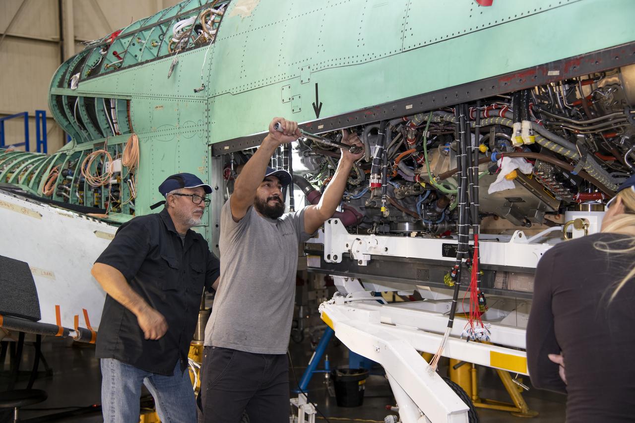 The engine that will power NASAâ€™s quiet supersonic X-59 in flight is installed, marking a major milestone in the experimental aircraftâ€™s journey toward first flight. The installation of the F414-GE-100 engine at Lockheed Martinâ€™s Skunk Works facility brings the vehicle close to the completion of its assembly.