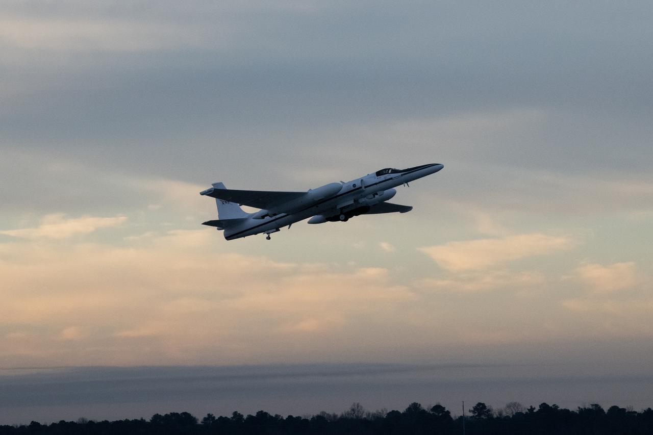 The NASA ER-2 high-altitude aircraft supported the Investigation of Microphysics and Precipitation for Atlantic Coast-Threatening Storms (IMPACTS) mission. For this mission, the IMPACTS team tracked storms across the Eastern United States to help understand how winter storms form and develop. The aircraft, which is based at NASA’s Armstrong Flight Research Center Building 703 in Palmdale, California, was temporarily based at Dobbins Air Reserve Base in Marietta, Georgia. The three-year IMPACTS campaign concluded on Feb. 28, 2023.