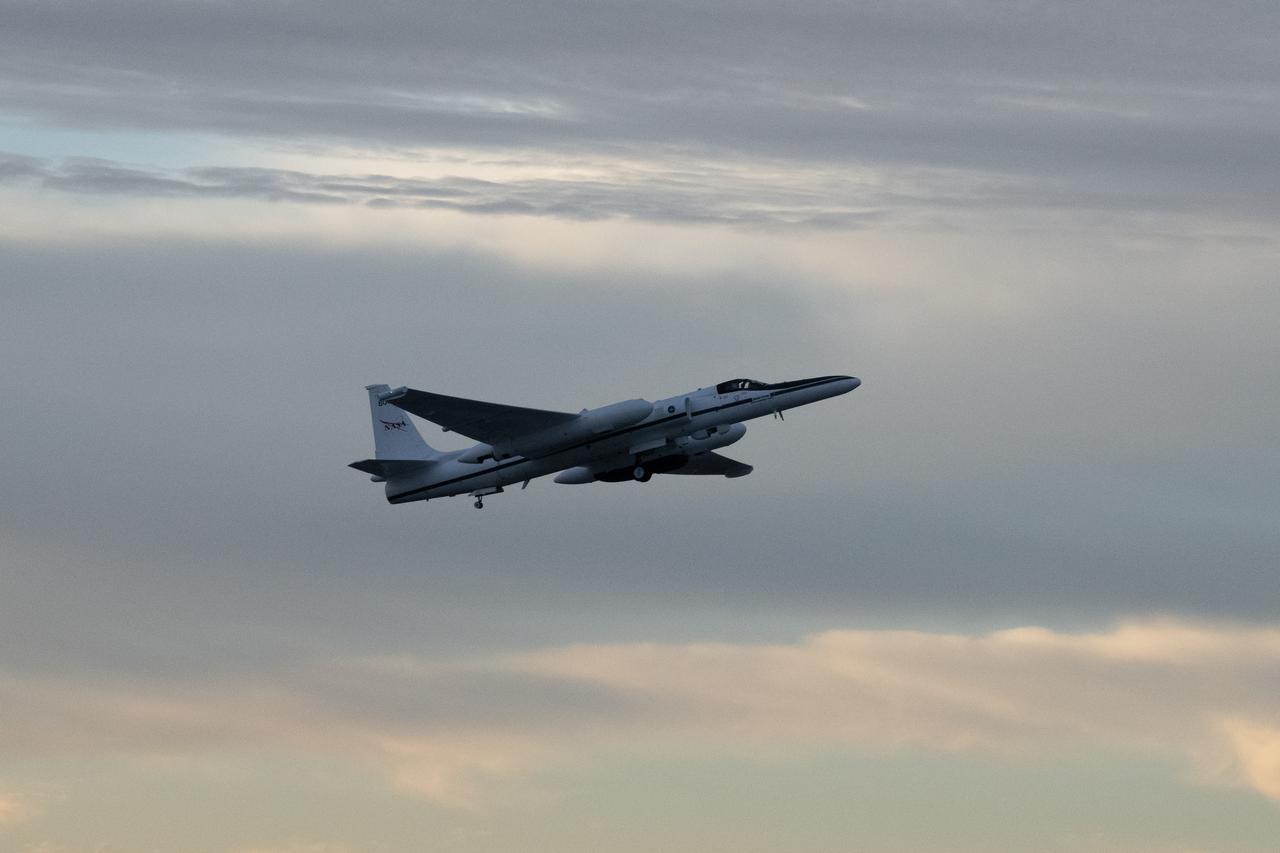 The NASA ER-2 high-altitude aircraft supported the Investigation of Microphysics and Precipitation for Atlantic Coast-Threatening Storms (IMPACTS) mission. For this mission, the IMPACTS team tracked storms across the Eastern United States to help understand how winter storms form and develop. The aircraft, which is based at NASA’s Armstrong Flight Research Center Building 703 in Palmdale, California, was temporarily based at Dobbins Air Reserve Base in Marietta, Georgia. The three-year IMPACTS campaign concluded on Feb. 28, 2023.