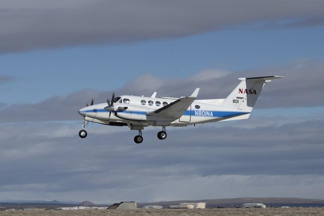 NASA’s B200 King Air Supports SoOpSAR Campaign