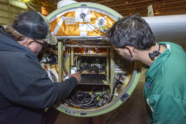 NASA image: ALOFT instrument upload