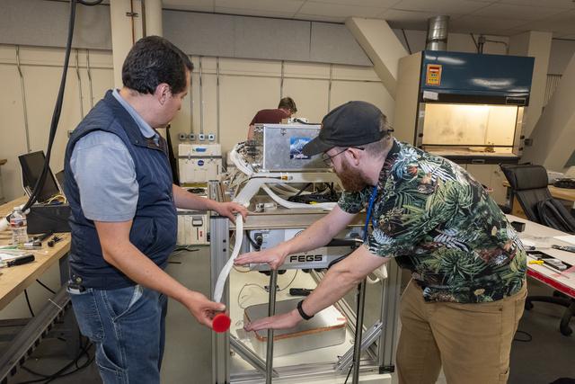 NASA image: ALOFT instrument upload