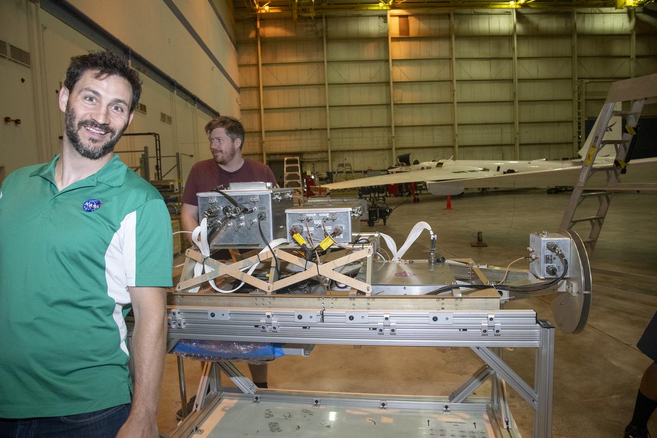 NASA Armstrong’s ER-2 aircraft is uploaded with instruments for its ALOFT mission. The ER-2 will fly at high altitudes above the Floridian coastline to collect data about the energetic characteristics and behavior of lightning and thunderclouds. Scientists from the University of Bergen, Norway will interpret that data from the ground and collaborate with NASA pilots to safely collect the most accurate data for this project about the power of lightning.