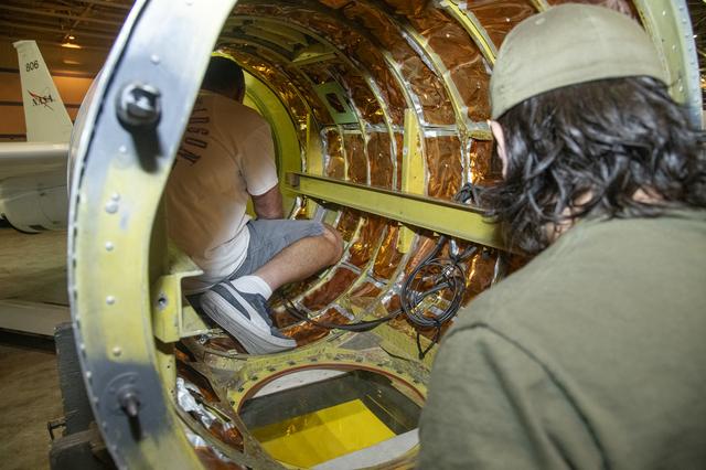 NASA image: ALOFT instrument upload