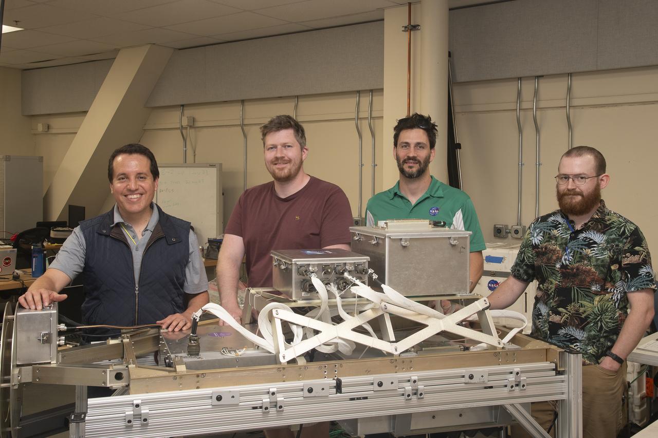NASA Armstrong’s ER-2 aircraft is uploaded with instruments for its ALOFT mission. The ER-2 will fly at high altitudes above the Floridian coastline to collect data about the energetic characteristics and behavior of lightning and thunderclouds. Scientists from the University of Bergen, Norway will interpret that data from the ground and collaborate with NASA pilots to safely collect the most accurate data for this project about the power of lightning.