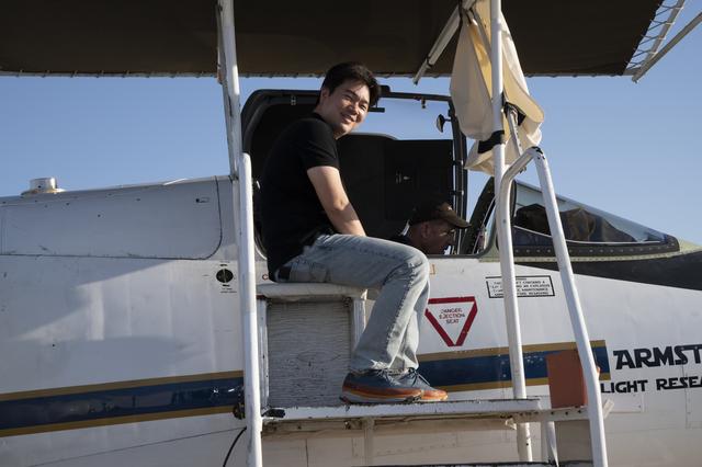 NASA image: NASA’s ER-2 aircraft deploys for ALOFT mission