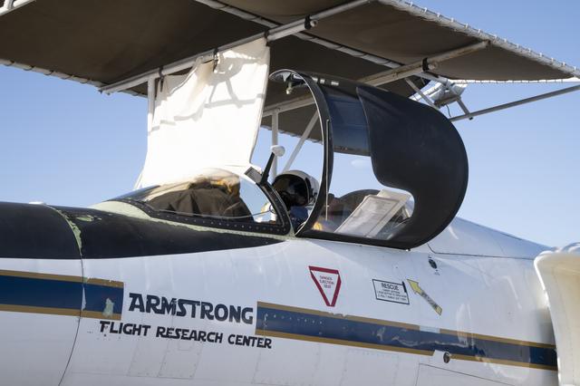 NASA image: NASA’s ER-2 aircraft deploys for ALOFT mission