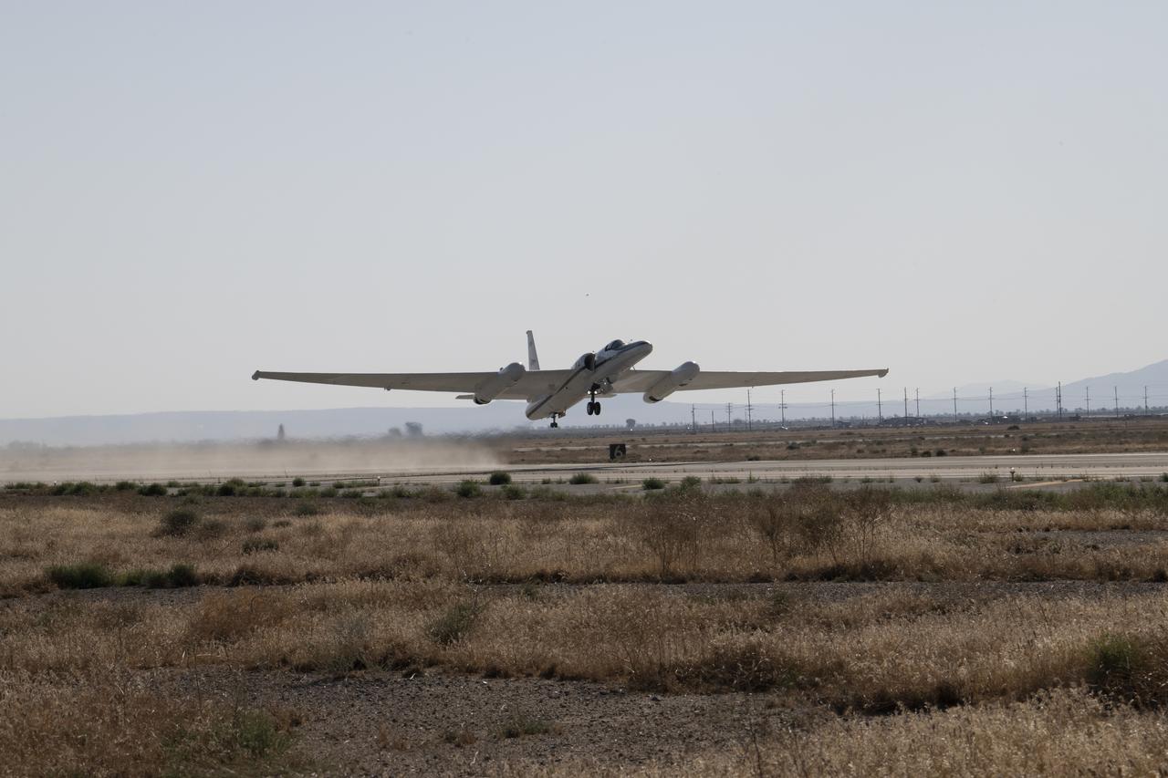 NASA Armstrong’s ER-2 aircraft deploys for its ALOFT mission.  The ER-2 will fly at high altitudes above the Floridian coastline to collect data about the energetic characteristics and behavior of lightning and thunderclouds.  A NASA pilot will operate the aircraft while scientists from the University of Bergen, Norway will interpret the data from the ground.