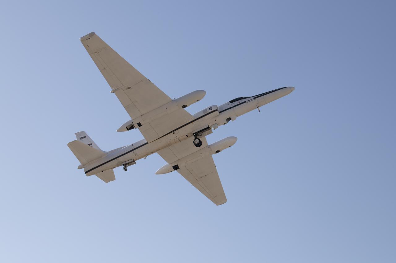 NASA Armstrong’s ER-2 aircraft deploys for its ALOFT mission.  The ER-2 will fly at high altitudes above the Floridian coastline to collect data about the energetic characteristics and behavior of lightning and thunderclouds.  A NASA pilot will operate the aircraft while scientists from the University of Bergen, Norway will interpret the data from the ground.