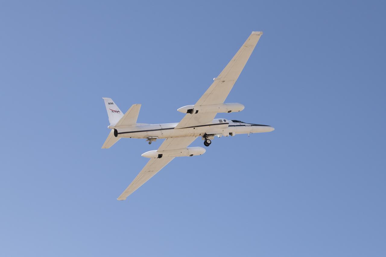NASA Armstrong’s ER-2 aircraft deploys for its ALOFT mission.  The ER-2 will fly at high altitudes above the Floridian coastline to collect data about the energetic characteristics and behavior of lightning and thunderclouds.  A NASA pilot will operate the aircraft while scientists from the University of Bergen, Norway will interpret the data from the ground.
