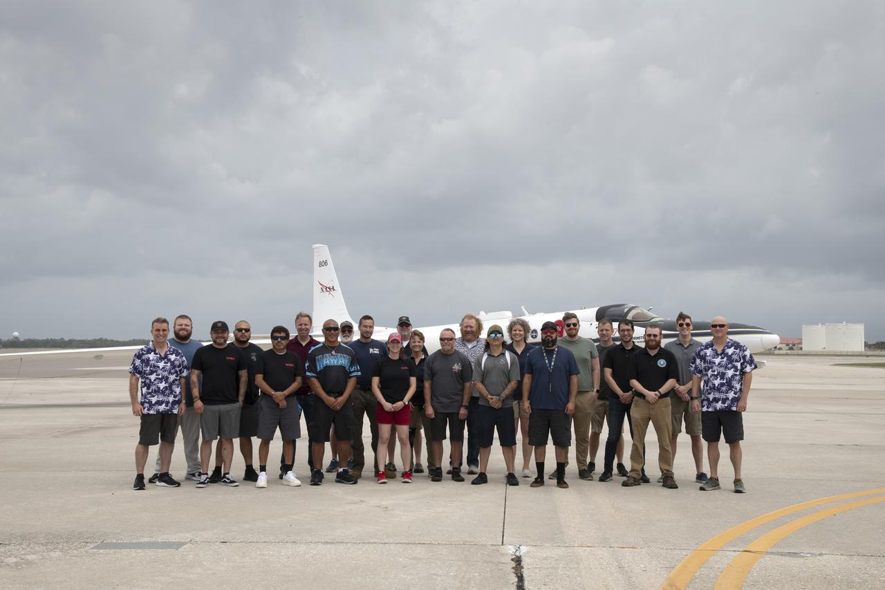 The ALOFT mission, Airborne Lightning Observatory for Fly’s eye simulator and Terrestrial gamma ray flashes, is a collaboration between NASA and the University of Bergen, Norway.  NASA Armstrong Flight Research Center’s ER-2 aircraft flies just above the height of thunderclouds over the Floridian and Caribbean coastlines to collect data about lightning glows and terrestrial gamma ray flashes.  Scientists expect to collect more accurate data than ever before that can advance the study of high-energy radiation emissions from thunderstorms.