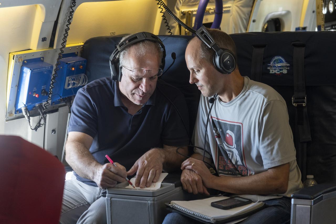 NASA’s DC-8 aircraft from Armstrong Flight Research Center in Edwards, California flies to Everett, Washington to conduct science research about reducing engine particle emissions.  Partners include Boeing, United, General Electric Aerospace, German Aerospace Center (DLR), the FAA, and World Energy.  Boeing’s new passenger aircraft uses revolutionary Sustainable Aviation Fuel, SAF, and NASA’s DC-8 flies behind the Boeing plane to measure its impact throughout flight.  The results of this study will be released publicly to facilitate the improvement of aviation technology worldwide.