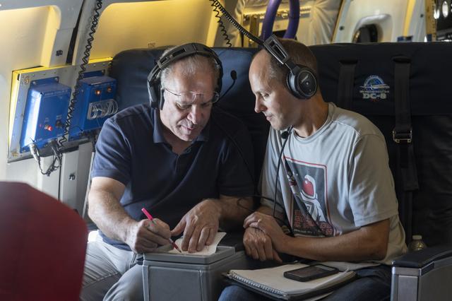 NASA image: NASA’s DC-8 aircraft tracks fuel in ecoDemonstrator 2023 project with Boeing, partners