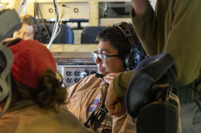 NASA image: NASA’s DC-8 aircraft tracks fuel in ecoDemonstrator 2023 project with Boeing, partners